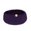 Round basket - purple