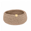 Rund kurv - beige